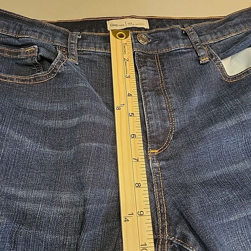 Gap 1969 Womens Ankle Jeans‎ Size 14 Regular Skinny 32Rx26 - Picture 10 of 12